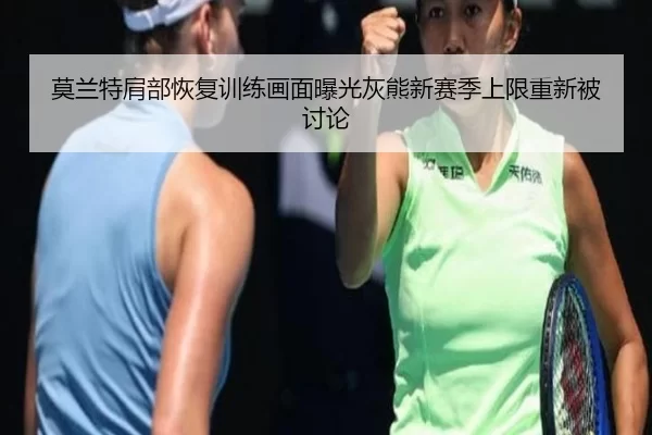 莫兰特肩部恢复训练画面曝光灰熊新赛季上限重新被讨论